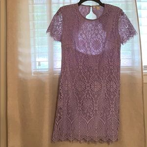 Lace lavender Dress.